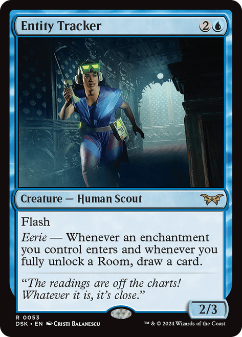 Entity Tracker (#053)\nDuskmourn: House of Horror\nSingle\nMagic The Gathering