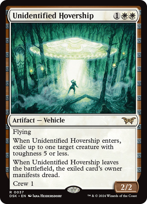 Unidentified Hovership\nDuskmourn: House of Horror\nSingle\nMagic The Gathering