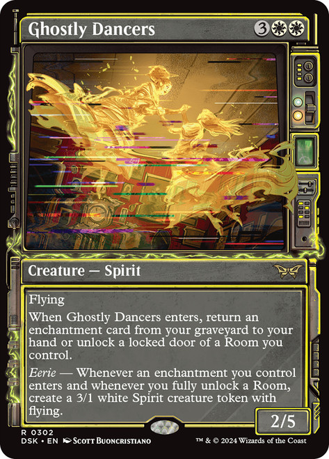 Ghostly Dancers (Showcase)\nDuskmourn: House of Horror - Variants\nSingle\nMagic The Gathering