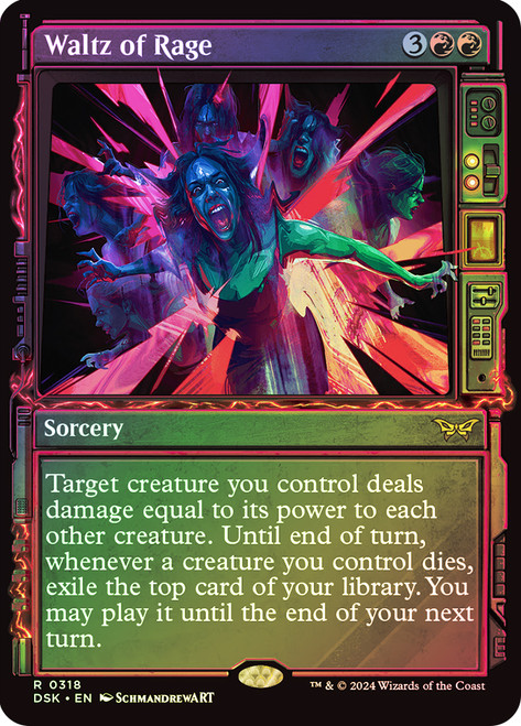 Waltz of Rage (Showcase)\nDuskmourn: House of Horror - Variants\nSingle\nMagic The Gathering