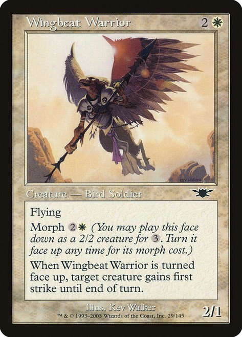 Wingbeat Warrior\nLegions\nSingle\nMagic The Gathering