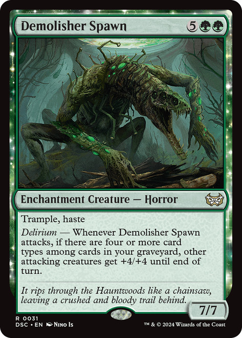Demolisher Spawn\nDuskmourn: House of Horror Commander\nSingle\nMagic The Gathering