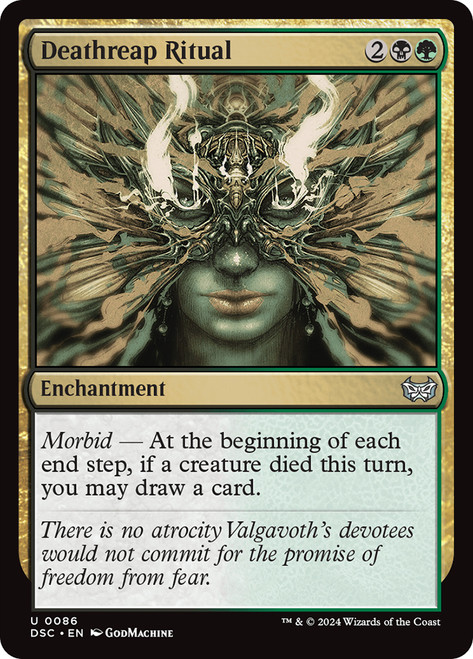 Deathreap Ritual
Duskmourn: House of Horror Commander
Single
Magic: The Gathering