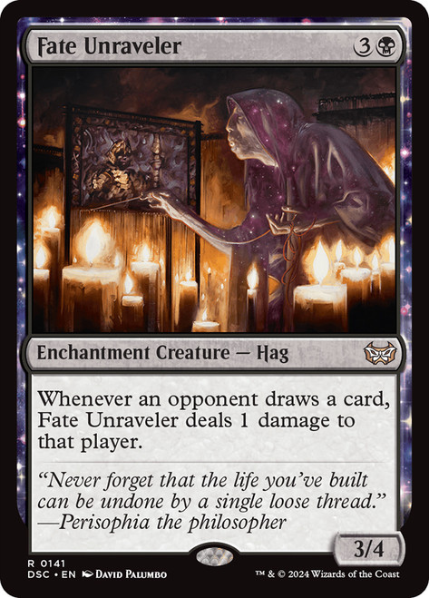 Fate Unraveler\nDuskmourn: House of Horror Commander\nSingle\nMagic The Gathering