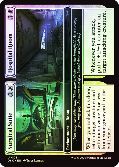 Surgical Suite // Hospital Room\nDuskmourn: House of Horror\nSingle\nMagic The Gathering