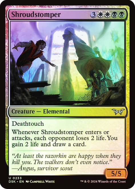 Shroudstomper\nDuskmourn: House of Horror\nSingle\nMagic The Gathering
