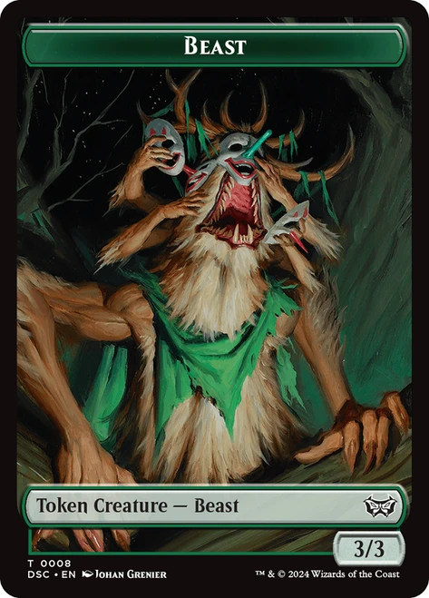 {Beast Token} // {Scarecrow Token}
Duskmourn: House of Horror Commander
Single
Magic: The Gathering