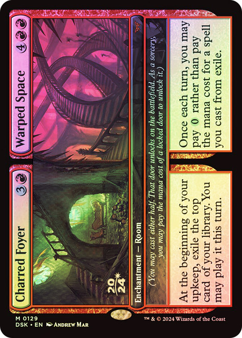 Charred Foyer // Warped Space | Duskmourn: House of Horror | Star