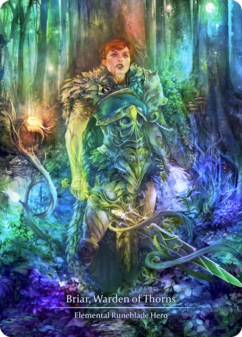 その他 Fab Briar, Warden of Thorns Marvel CF FAB TCG Armory Promo Extended Art Briar, Warden of Thorns