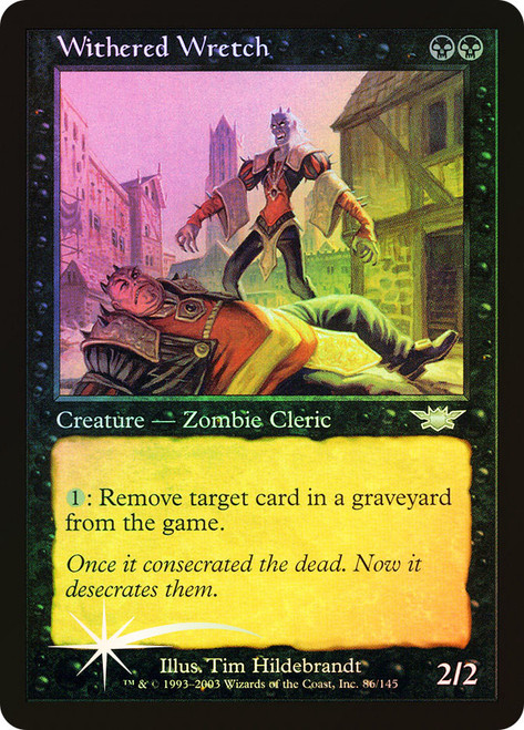 Withered Wretch\nLegions\nSingle\nMagic The Gathering