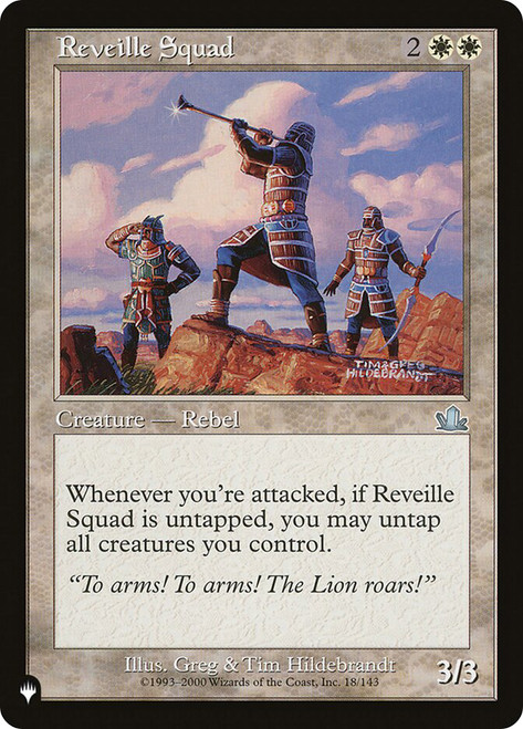 Reveille Squad\nPlaneswalker Symbol Reprints\nSingle\nMagic The Gathering