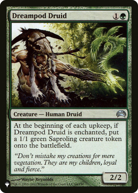 Dreampod Druid\nPlaneswalker Symbol Reprints\nSingle\nMagic The Gathering