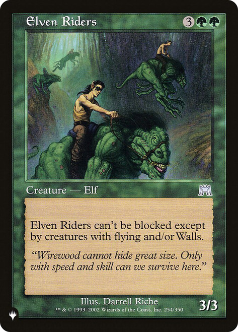 Elven Riders\nPlaneswalker Symbol Reprints\nSingle\nMagic The Gathering