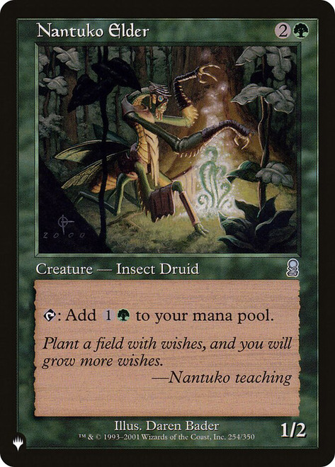 Nantuko Elder\nPlaneswalker Symbol Reprints\nSingle\nMagic The Gathering