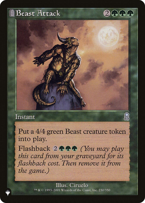 Beast Attack\nPlaneswalker Symbol Reprints\nSingle\nMagic The Gathering