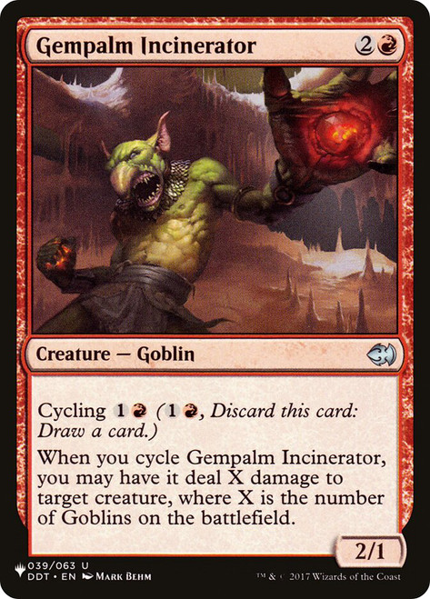 Gempalm Incinerator\nPlaneswalker Symbol Reprints\nSingle\nMagic The Gathering
