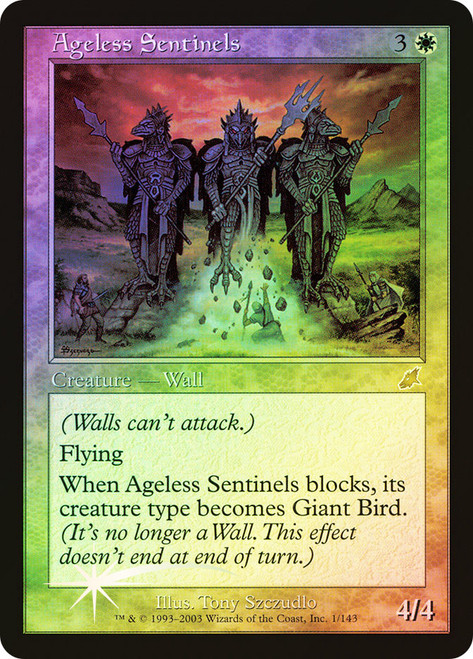 Ageless Sentinels\nScourge\nSingle\nMagic The Gathering