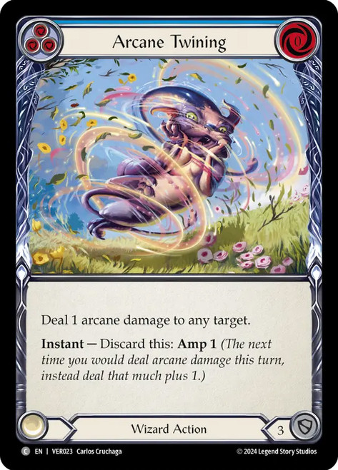 Arcane Twining Blue