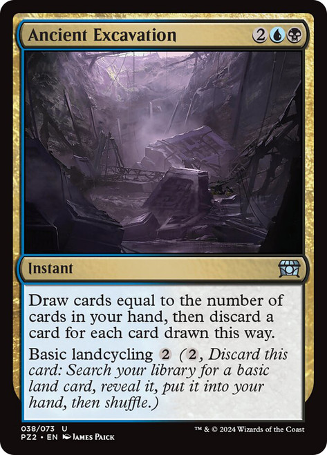 Ancient Excavation\nPromo: General\nSingle\nMagic The Gathering