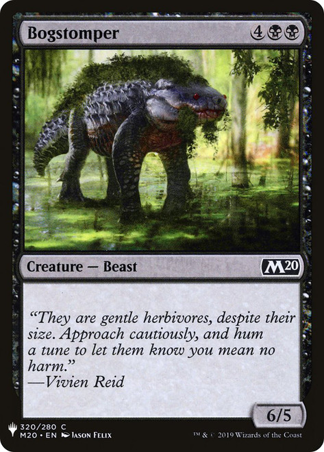 Bogstomper\nPlaneswalker Symbol Reprints\nSingle\nMagic The Gathering