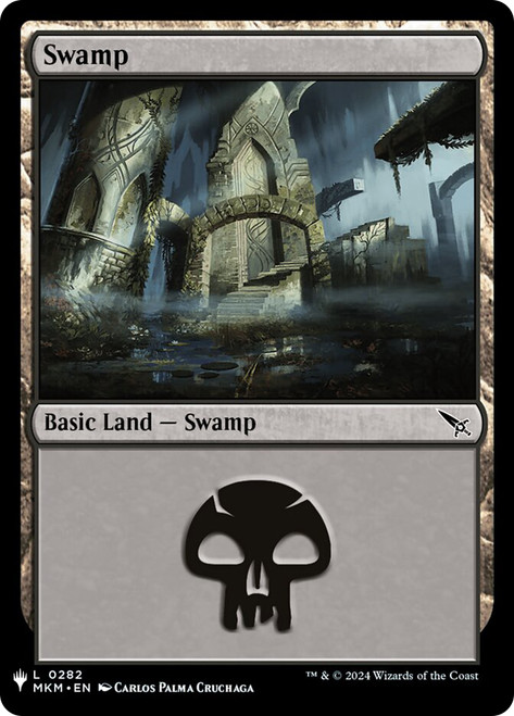swamp　スワシェラ3個セット Swamp (Lost Caverns of Ixalan) (#398) | Mystery Booster / The List