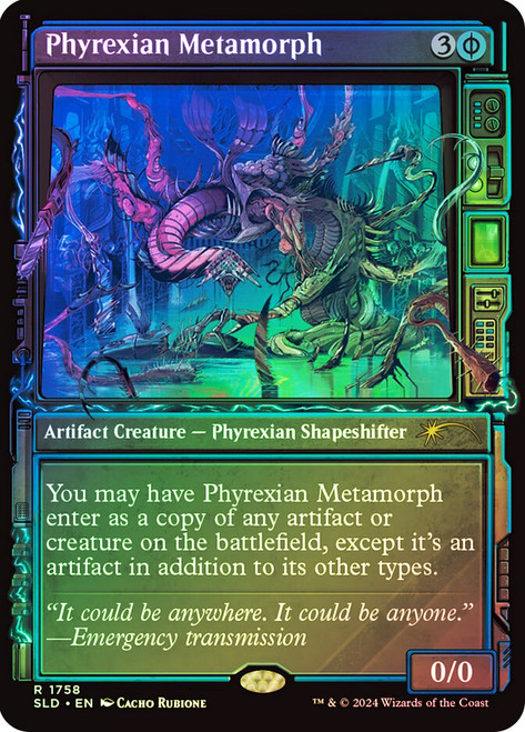 Phyrexian Metamorph (Secret Lair) (#1758) (Showcase) | Promo