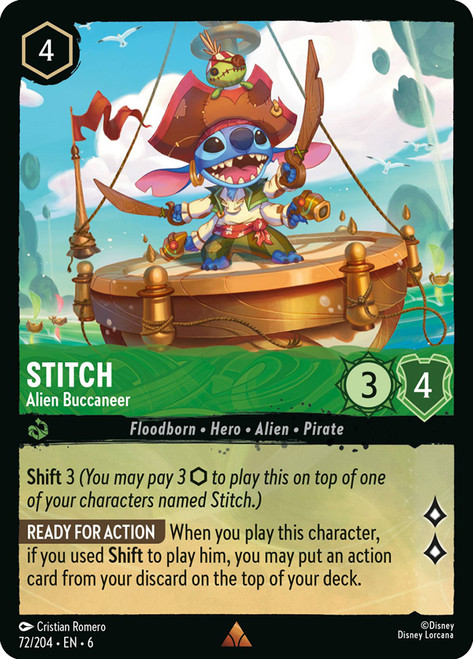 Stitch Alien Buccaneer