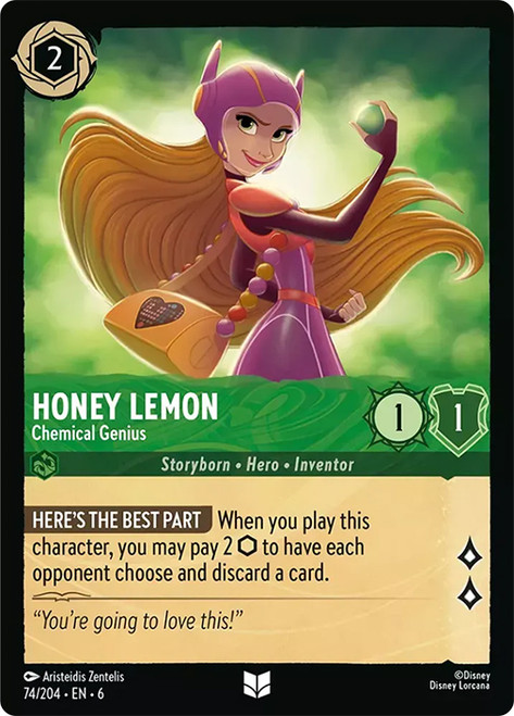 Honey Lemon Chemical Genius