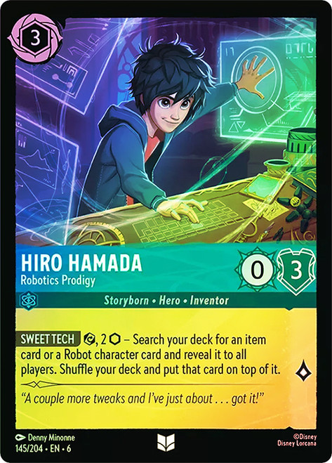 Hiro Hamada - Robotics Prodigy | Azurite Sea | Star City Games