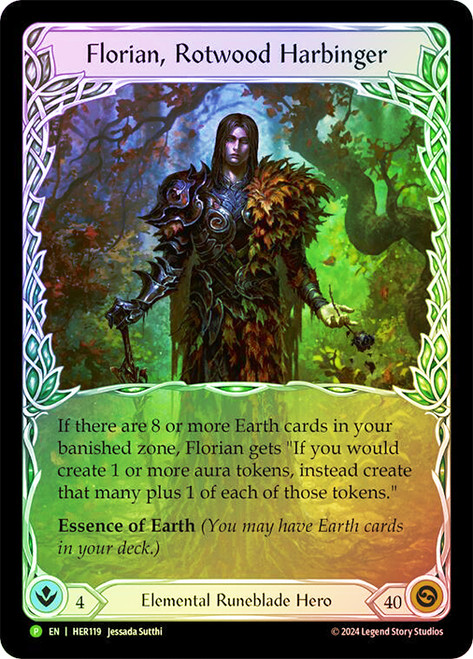 FaB][JPN]朽ちた森の先触れ、フローリアン/Florian, Rotwood Harbinger