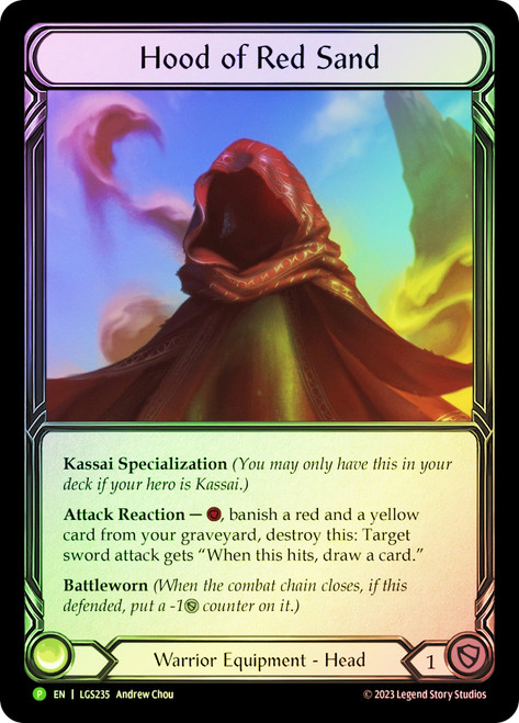 Hood Of Red Sand 235