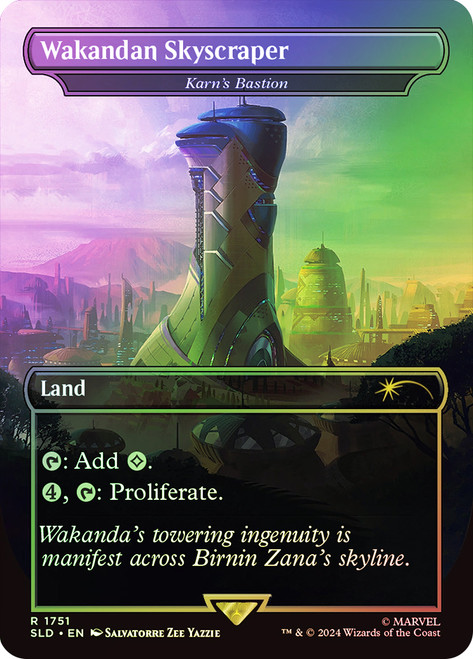 Karn's Bastion (Wakandan Skyscraper) (Marvel) | Secret Lair Drop
