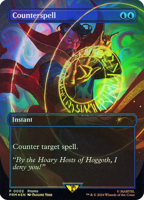 Counterspell (Marvel) (NYCC 2024) (Borderless)\nPromo: General\nSingle\nMagic The Gathering