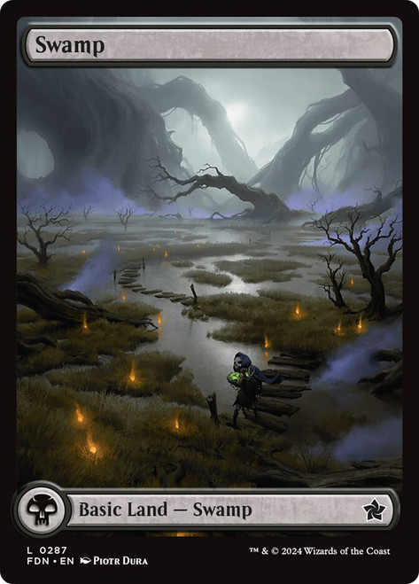 Swamp (#287) (Full Art) | March of the Machine | Star City Games