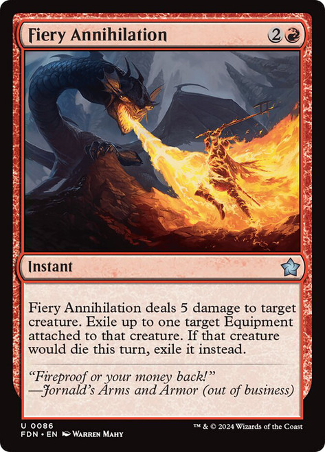 Fiery Annihilation | Foundations | Star City Games