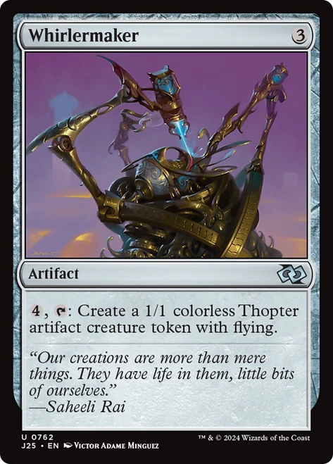 Whirlermaker\nFoundations Jumpstart\nSingle\nMagic The Gathering