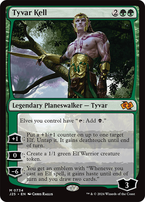 Tyvar Kell\nFoundations Jumpstart\nSingle\nMagic The Gathering