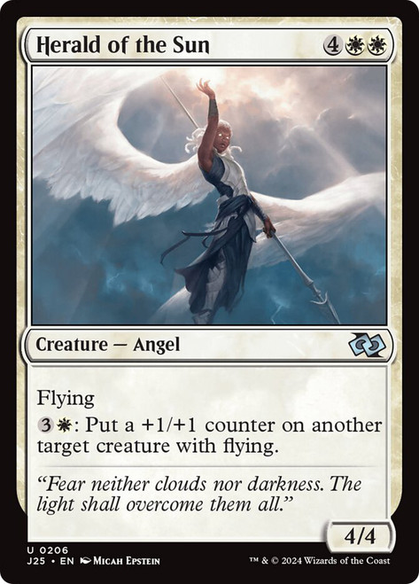 Herald of the Sun\nFoundations Jumpstart\nSingle\nMagic The Gathering