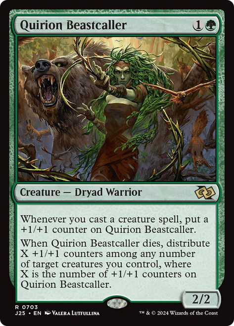Quirion Beastcaller\nFoundations Jumpstart\nSingle\nMagic The Gathering
