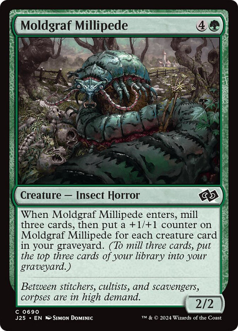 Moldgraf Millipede\nFoundations Jumpstart\nSingle\nMagic The Gathering