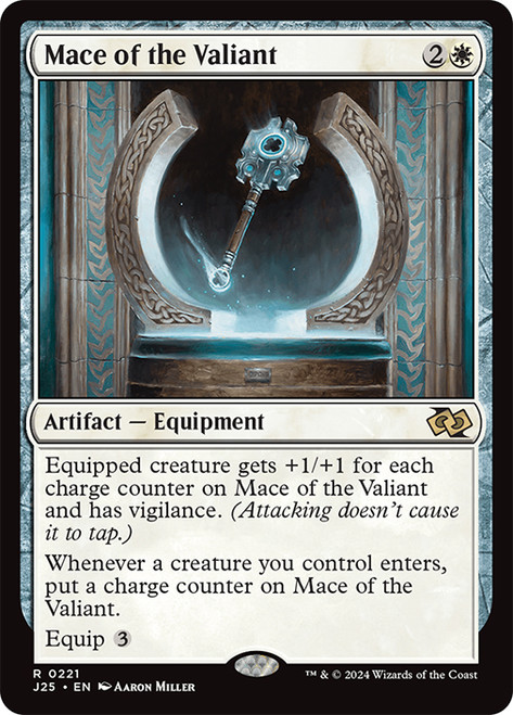 Mace of the Valiant\nFoundations Jumpstart\nSingle\nMagic The Gathering