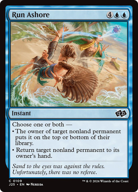 Run Ashore\nFoundations Jumpstart\nSingle\nMagic The Gathering