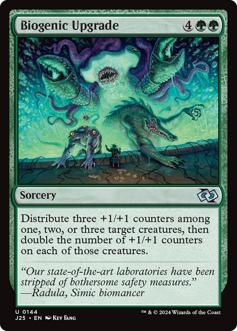 Biogenic Upgrade\nFoundations Jumpstart\nSingle\nMagic The Gathering