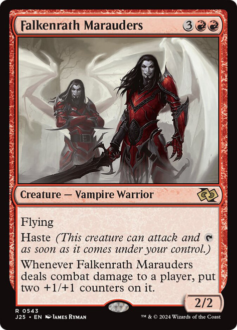 Falkenrath Marauders\nFoundations Jumpstart\nSingle\nMagic The Gathering