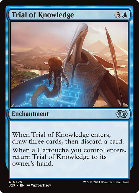 Trial of Knowledge\nFoundations Jumpstart\nSingle\nMagic The Gathering