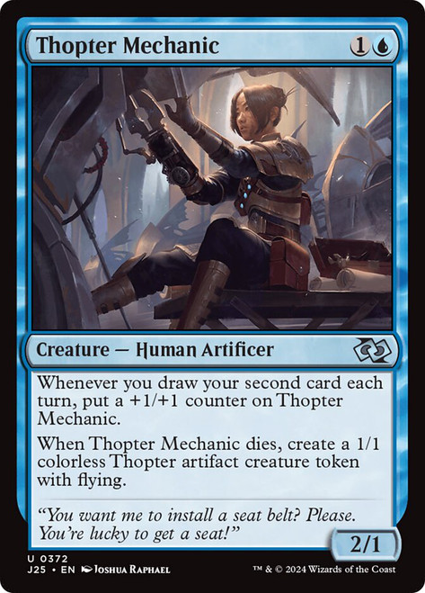 Thopter Mechanic\nFoundations Jumpstart\nSingle\nMagic The Gathering