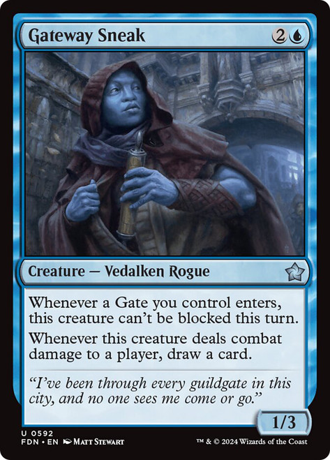 Gateway Sneak\nFoundations\nSingle\nMagic The Gathering