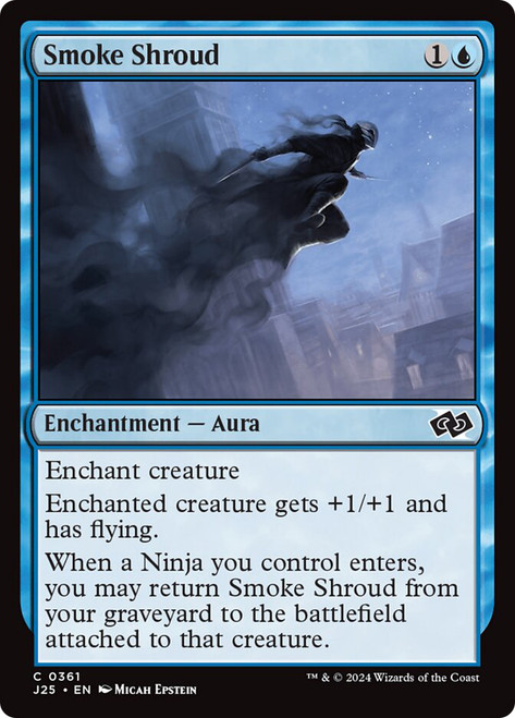 Smoke Shroud\nFoundations Jumpstart\nSingle\nMagic The Gathering