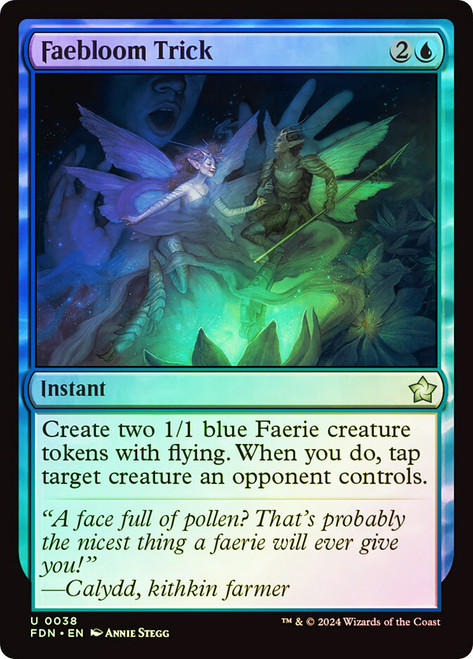 Faebloom Trick\nFoundations\nSingle\nMagic The Gathering