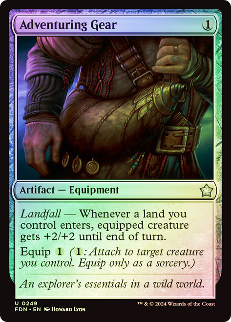 Adventuring Gear\nFoundations\nSingle\nMagic The Gathering